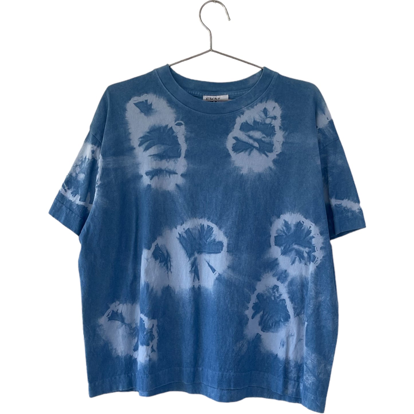 Indigo Boxy Tee - Tie Dye