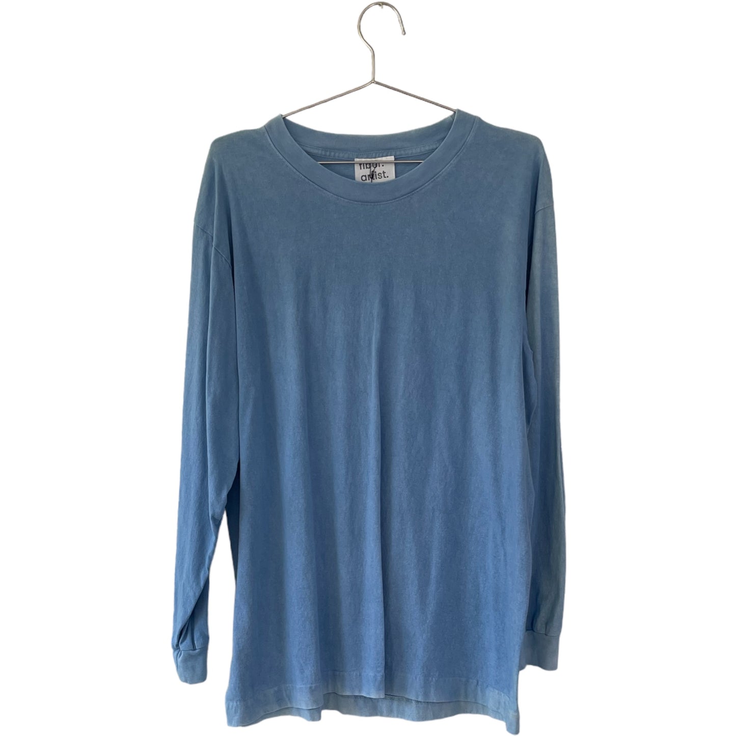 Indigo Long Sleeve Tee - Light Wash