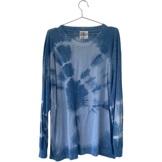 Indigo Long Sleeve Tee - Tie Dye