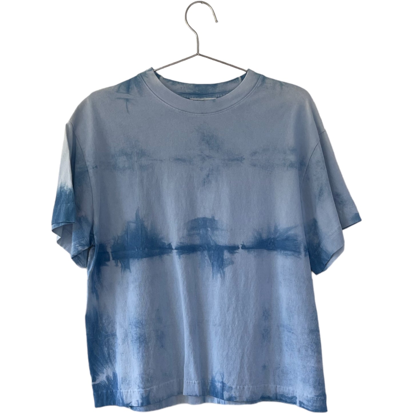 Indigo Boxy Tee - Tie Dye