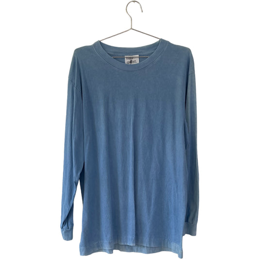 Indigo Long Sleeve Tee - Light Wash