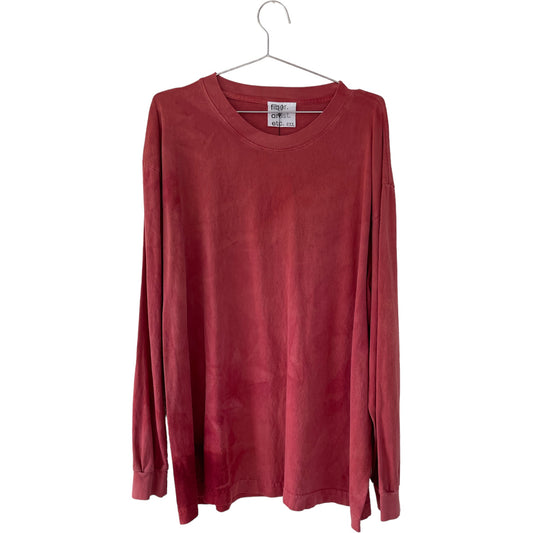 Madder Long Sleeve Tee - Cranberry